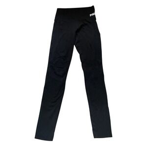 Victoria's‎ Secret Pink Ultimate Womens Black Pull On Compression Leggings Small